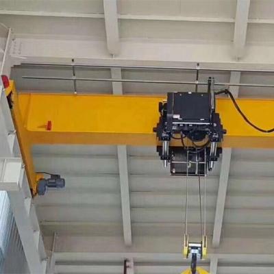 China Bridge Crane Paper Making Factory Used Euro Type Electric Travel Remote Control Single Girder Overhead Crane For Sale for sale