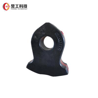 China Factory Direct Commercial Double Hardness Alloy Steel Grinder Wear-Resisting Hammer Double Hardness For Metal Grinder for sale