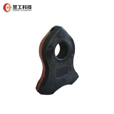 China Factory Direct Commercial Double Hardness Alloy Steel Grinder Wear-Resisting Hammer Double Hardness For Metal Grinder for sale