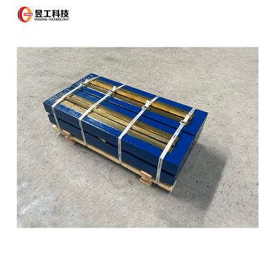 China Factory Direct Construction Material Stores Martensitic Steel With Ceramic Blow Bar For High Wear Resistant Impact Crusher for sale