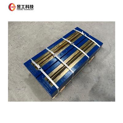 China Factory direct commercial high build material stores wear resistant chrome with ceramic blow bar for impact crusher high quality for sale