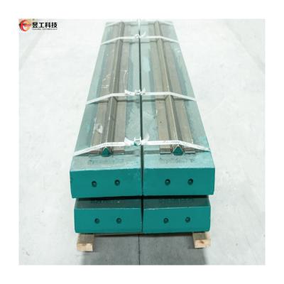 China Factory Direct Hot Selling High Building Material Stores Wear Resistant Chrome With Ceramic Blow Bar For Impact Crusher High Quality for sale