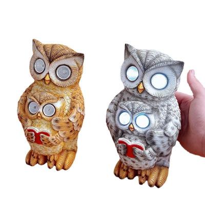 China Shine/Custom High Quality Solar Light/Outdoor/Waterproof Owl Solar Garden Led Garden Decoration Light for sale