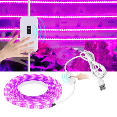 China Seed Seed Plant Smart Hand Field Switch Flower Seed Sensor Flexible Light Strip Indoor Full Spectrum Plant Led To Fill To Grow Lights for sale