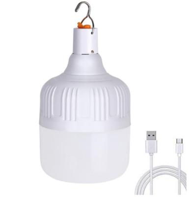 China Professional hotel high power E27 B22 80W usb long life eye protection rechargeable emergency led bulb light for sale