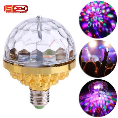 China LANDSCAPE Party etc. Nightclubs Rooms Magic KTV Stage Bulb E27 LED Indoor Home Auto Light Mini Music Disco Run RGB for sale