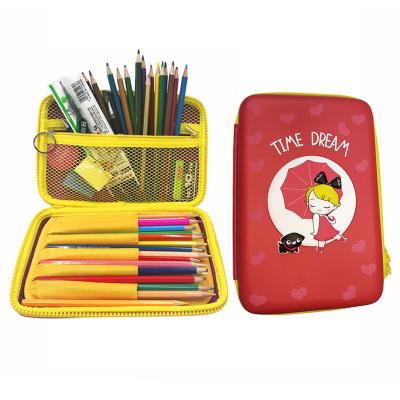 China 3D Pencil Case EVA Material Case School Pencil Shockproof Bag For Boy Girl Child for sale