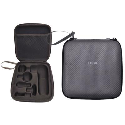 China Custom Shockproof Storage Bearing Hard Shell EVA Massager Tool Case Box for sale