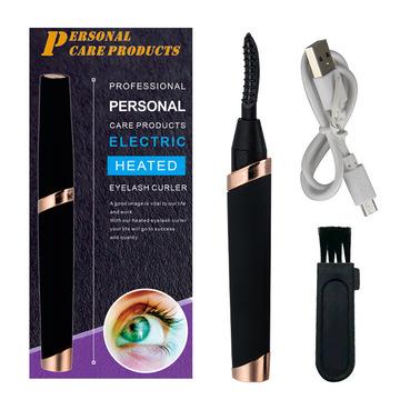 China Hot Yangjiang Bling Tools Bling Electronic USB Rechargeable Electric Makeup PASSIONATE Hot Biodegradable False Eyelash Curlers With Comb for sale