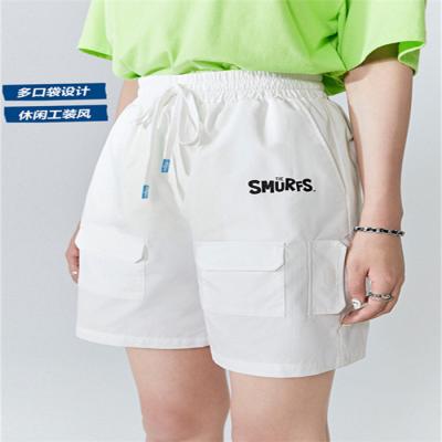 China Breathable Summer Sport Panties Polyester Fabric Women's Basketball Shorts With Elastic Band