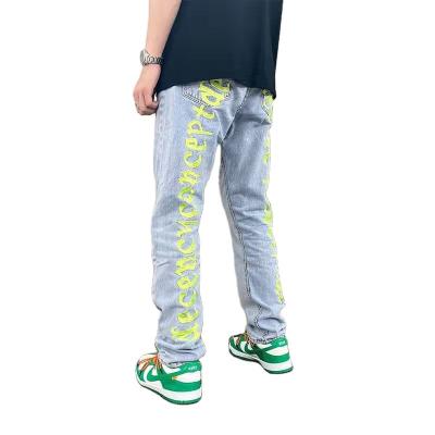 China OEM Breathable High Quality Loose Jeans Men Fashion Plus Size Mens Jeans Pants for sale