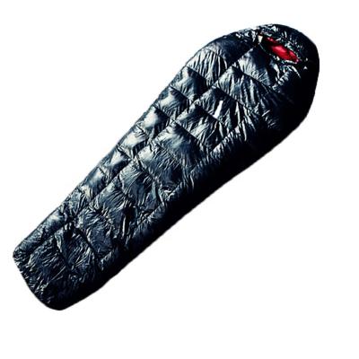 China Sleeping Bag + Double Cold Duck Down Sleeping Bag Extremely Winter Outdoor Quilt + Cushion for sale