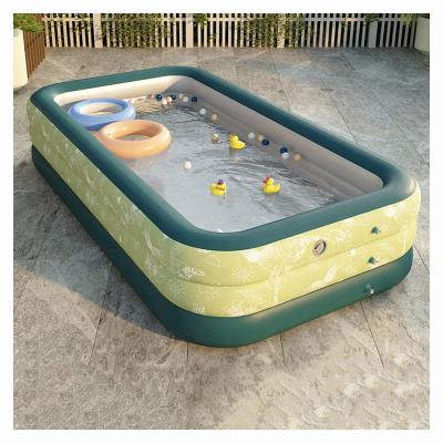 China Customized Pools Ready To Ship Over Family Size Inflatable Ground Pool for sale