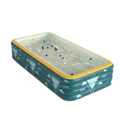 China Customized Swimming Pools Custom Folding Portable PVC Waterproof Swimming Pool Kids for sale