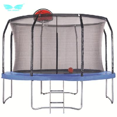 China Plastic playground equipment around outdoor jumping trampoline for sale