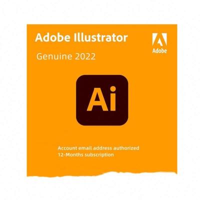 China Ado be 2022 Ai 1 Year Authorized Subscription Adobe Illustrator Premiere Pro Lightroom InDesign for sale