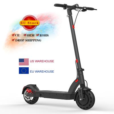 China Unisex 10 inch colorful LED strip light 50km range foldable electric scooter for adults for sale