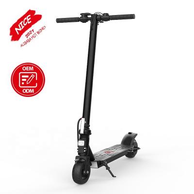 China China Wholesale Electrico Folding Scooter 6.5 Inch 250W 24V Unisex Adult Fast Electric Scooter for sale