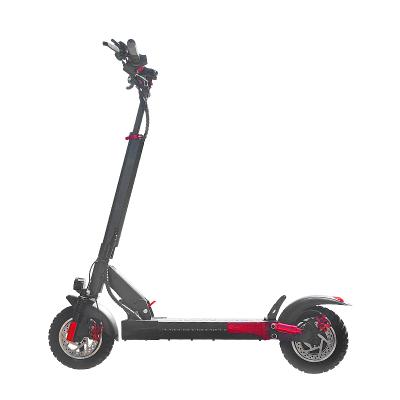 China Dalun Unisex Wholesale Foldable Electric Scooter 500W 4 Tire Offroad E Scooter For Adults for sale