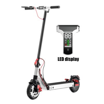 China European Warehouse Unisex 8.5 Inch Tire Motor 450W 2 Wheel Kick Folding Foldable Adult Electric Scooter for sale