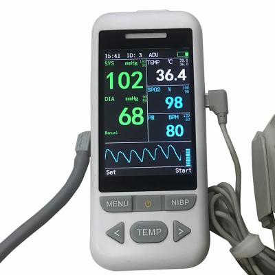 China Easy Operation Top Selling 3.5 Inch Color Small Screen Medical Clinic Household Digital Handheld Hospital Hospital Monitor for sale