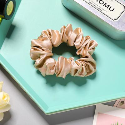 China Fashionable Oeko Smart Casual Wholesale Certified Big 16 19 22mm Hot High Quality 100% Mullberry Silk Hair Ties Scrunchies for sale