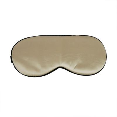 China Luxury Custom Reusable 22mm Natural Mulberry Anti-wrinkle 100% 19mm Reusable Blindfold Sleeping Silk Eye Masks With Logo for sale