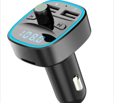 China Popular Border Explosion Cigarette Lighter MP3 FM Transmitter QC3.0 Fast Car Model Charger for sale