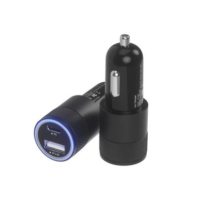 China Popular Accessories 30W USB A and Type-C 18W Palladium Car Charger Metal Fast Charging 3.0 Quick Charger for sale