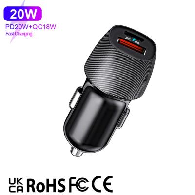 China Popular Multi Usb C Fast Charging Car Charger Automobile Mobile Phone Electronic Accessory for sale