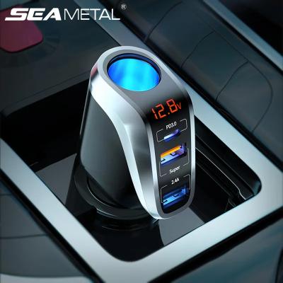 China Popular Universal Car Charger 12 24V 18W Car Phone Fast Charging Charger With Cigarette Lighter Car Charger for sale