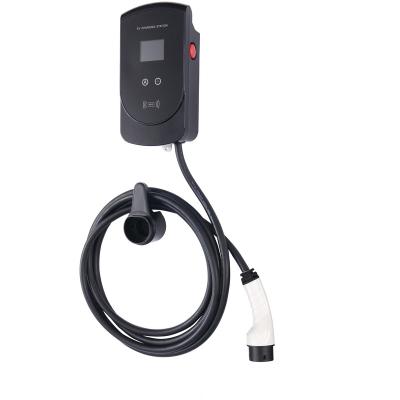 China China-chic New Fisherman AC Wallbox Home Electric Vehicle 32amp 7kw EV Charger Type - 2 Battery EV Fast Charging Charging Station for sale