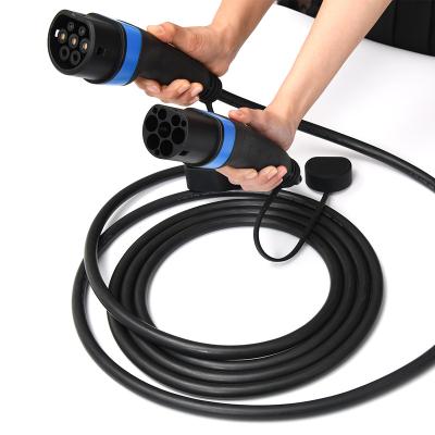 China TPU Cable CE TUV Charging Type Fisher Electric Vehicle Cable IEC62196 16A Ev - 2 EV Charging Cable for sale