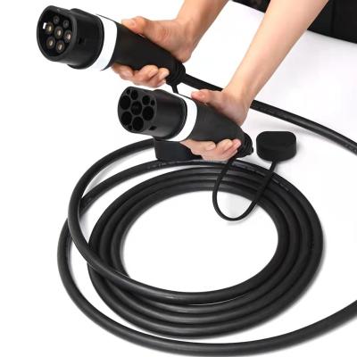 China TPU Fisher CE TUV EV Charging Cable 32A EV Charger 22kw Type - 2 To Type - 2 EV Charging Cable for sale