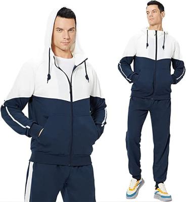 China High Quality Custom Breathable Hoodie Unisex Tracksuit Set Jogger Suits Naked Logo 3D Breath Printing Sweatsuit Men for sale