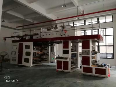 China High Speed Flexo Label Printing Machine 80m / Min CI Central Drum Pp Shopping Bag for sale