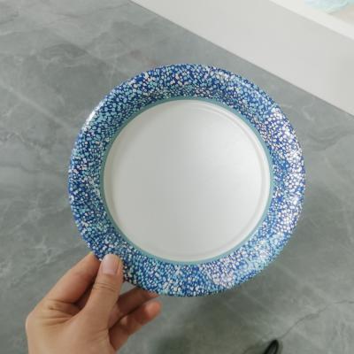 China design Paper Plate Machine different shape colorful paper cup plate different material with film by coating pla pe for sale