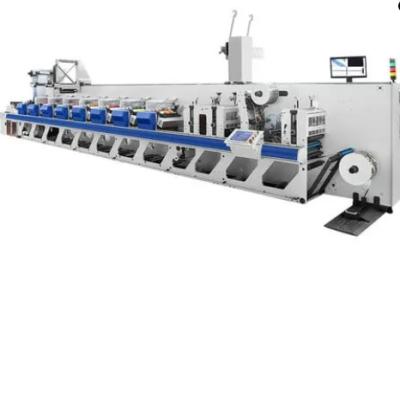 China Plastic PP PE High Speed Flexo Printing Machine POF PVC Non Woven Woven Fabric Paper Bag for sale