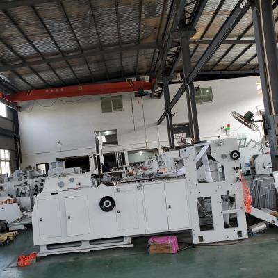 China High Speed Automatic Paper Bag Making Machine 160-420mm For Snack Packing#automatic shopping bag making machine for sale