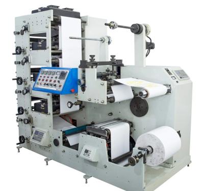 China 50m/Min Flexographic Label Printing Machine eine Farbe 320mm zu verkaufen