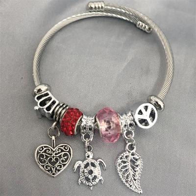 China Wholesale FASHIONABLE Adjustable Multicolor Bracelet Bangle Charm Bracelet for sale