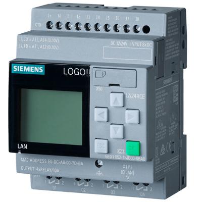 China 6ED1052-1MD08-0BA1 Original Packaging Siemens LOGO 8 12 24RCE Basic Module With Display for sale