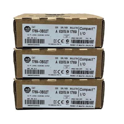 China 1769-OB32T Allen Bradley PLC CMPLX 32 Pt 24VDC Terminated D/O Module Original Products for sale