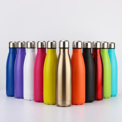 China Hot Sale 500ml Sustainable Stainless Steel Vacuum Water Bottle Insulated Custom Steel Bottle for sale