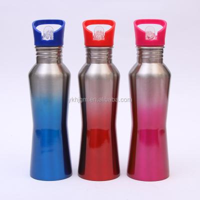 China Wholesale Sustainable Single Wall Stainless Steel Sports Water Bottle for sale