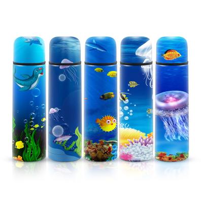 China Sustainable Hot Sales 500ml Private Label Double Wall Stainless Steel Vacuum Insulated Water Bottle for sale