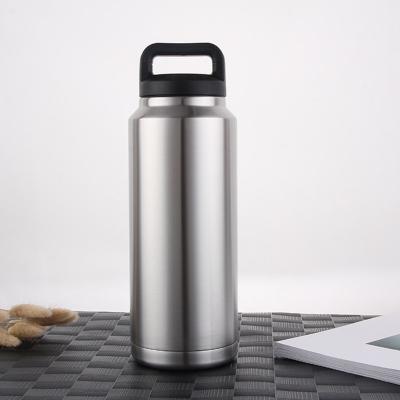 China Sustainable Wholesale 36oz Powder Coated Double Wall Stainless Steel Glitter Tumbler Cups for sale