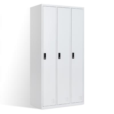 China Hot sale bedroom furniture metal foldable wardrobe steel storage locker for sale for sale