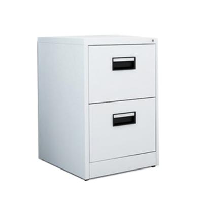 China Foldable 2 Drawer Small Cabinet Steel Metal Lockable Filing Cabinet Office Storage Filing Cabinet for sale