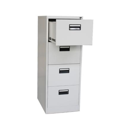 China 4 Drawer Office Filing Cabinet Foldable Storage Folder Steel Drawer Cabinet for sale